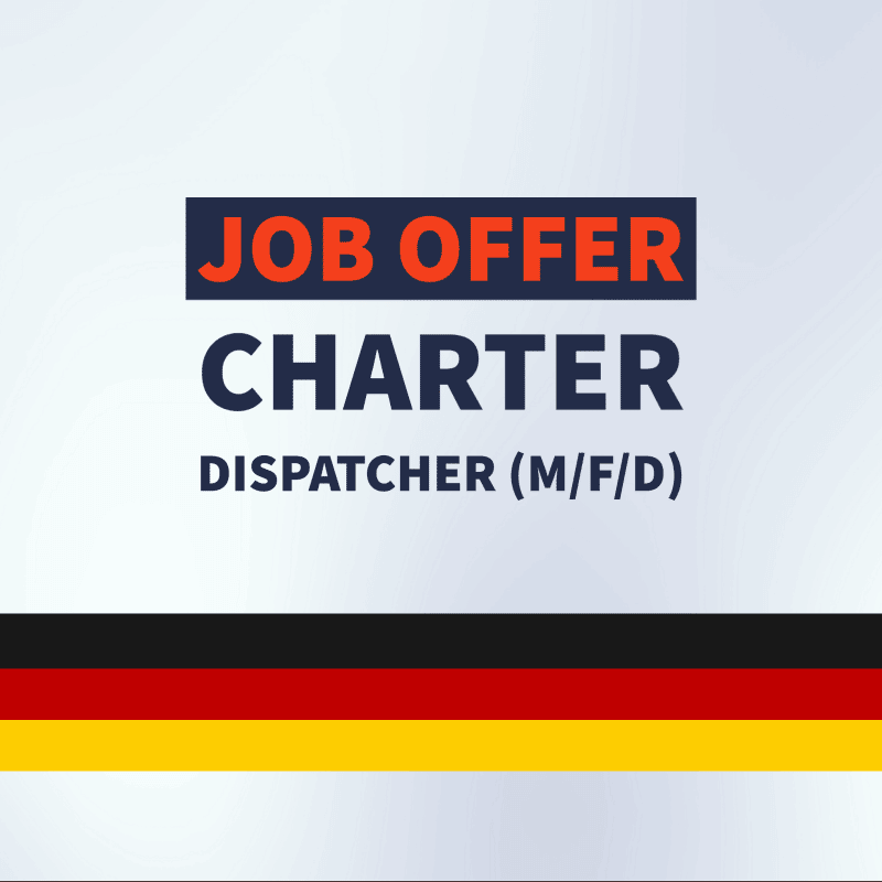 Charter dispatcher position is now open at LEKPAS GmbH in Leverkusen