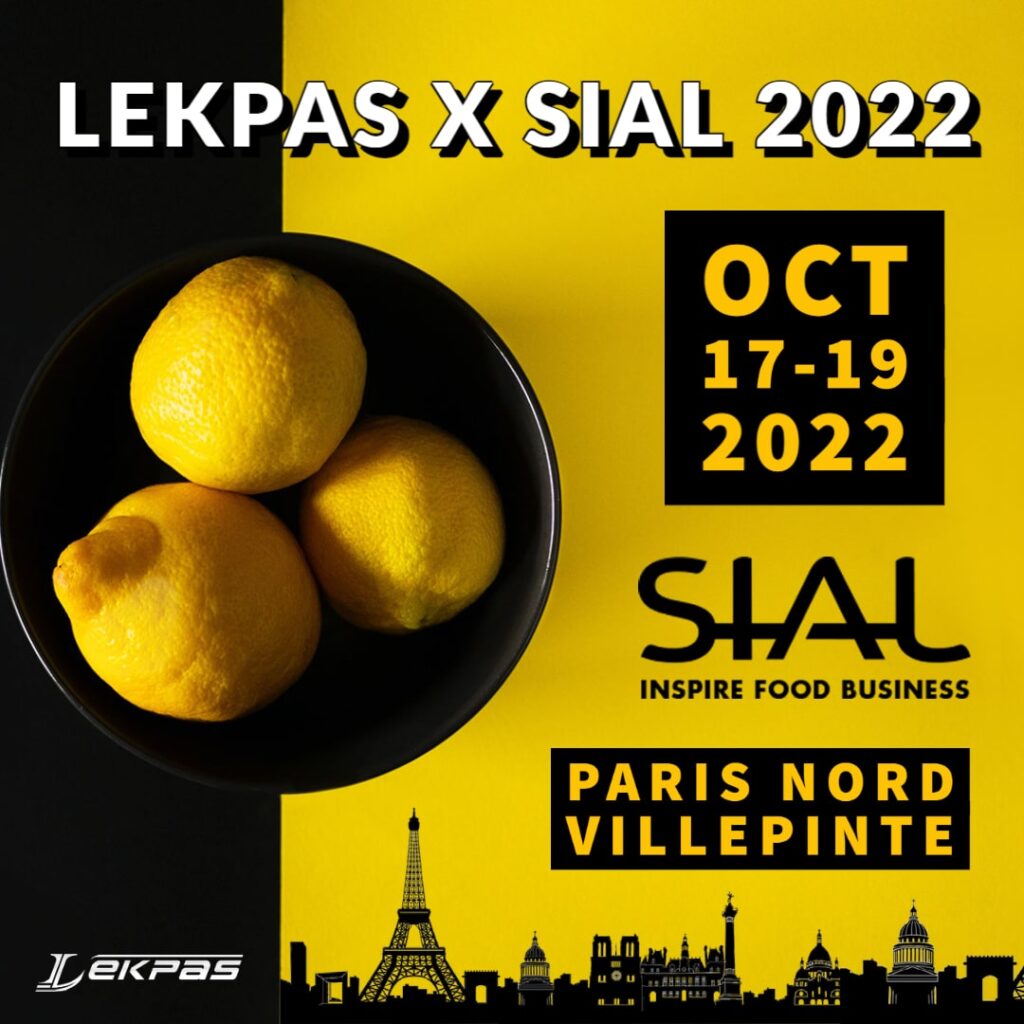 LEKPAS participated in the SIAL PARIS FOOD 2022 Exhibition in Paris, France