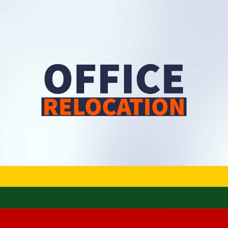 Relocation of LEKPAS UAB office in Lithuania Klaipeda