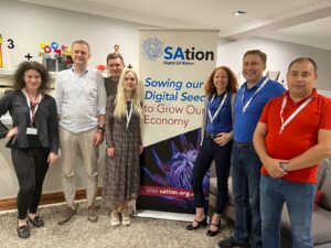 Tomas Balkus visited South African company SAtion on his business consultancy project